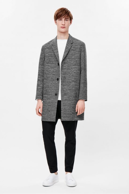 Oversize Jacquard Coat