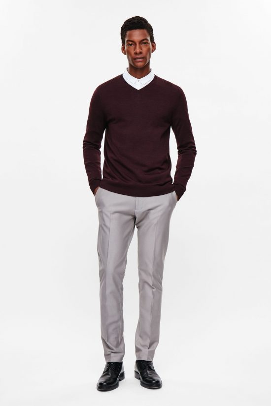 V-Neck Merino Jumper