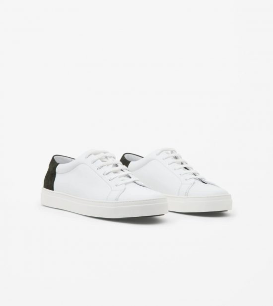 Suede Panel Sneakers