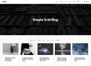 Simple grid blog